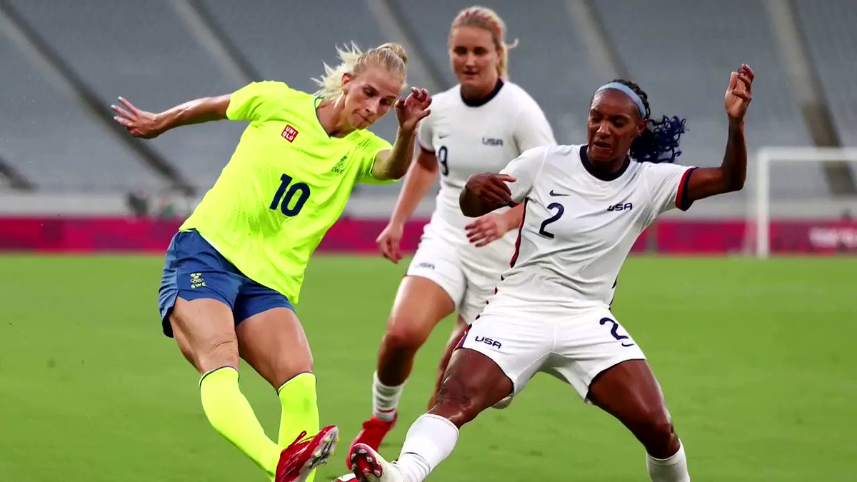 The world champion U.S. women's soccer team was trounced by Sweden in a 3-0 upset, ending an epic 30-month winning streak on the first day of the #TokyoOlympics women's soccer tournament https://t.co/67QSVhxQMu https://t.co/kTqlAWOu8W