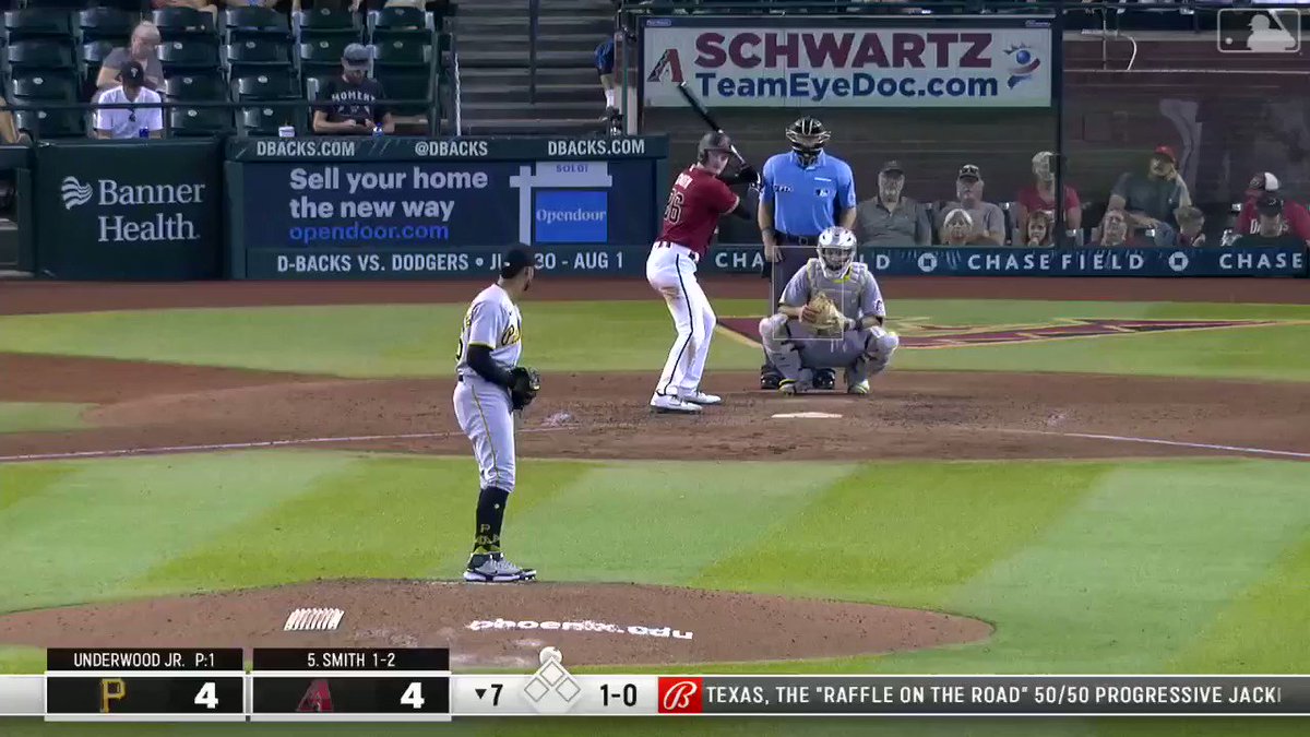 Pirates at Diamondbacks / Twitter