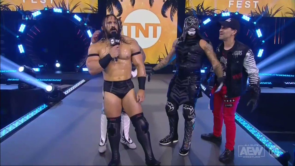 @AEWonTNT's photo on Death Triangle
