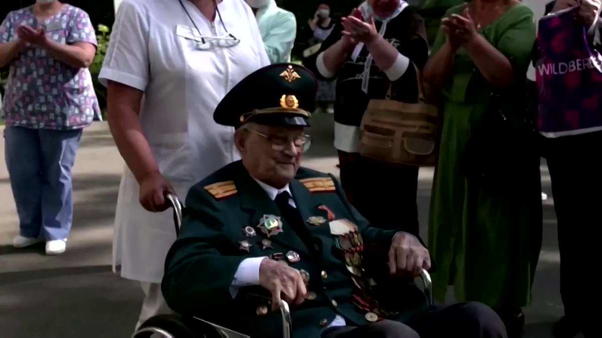 Russian World War Two veteran Nikolai Bagayev, 102, feels like he has cheated death twice. This time though, the enemy was not the German troops invading the Soviet Union, but COVID-19 https://t.co/nzobVuIUIJ https://t.co/RLHktbcMZ6