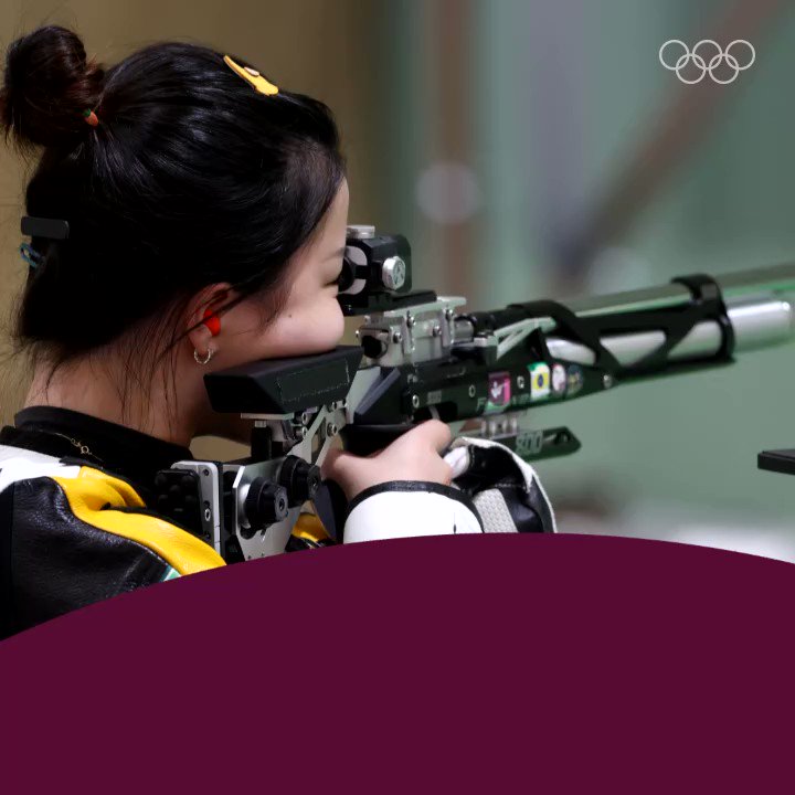 We have the first Olympic champion of #Tokyo2020!
China's Yang Qian takes gold 🥇 with a new Olympic Record of 251.8 points.
#Shooting @ISSF_Shooting https://t.co/t0UVwUfXRP