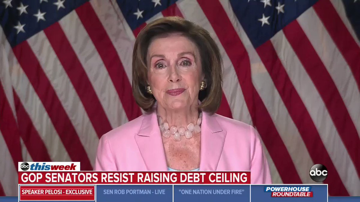 .@SpeakerPelosi tells @GStephanopoulos that the Capitol physician will have final say about whether lawmakers should wear masks on House floor again amid concerns about the delta variant. https://t.co/gxVEUitvor https://t.co/hFJe9Uca6H