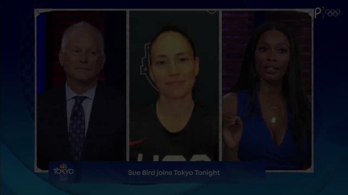 Team USA flag bearer @S10Bird tries to explain the phenomenon of Harry Dank. #TokyoOlympics
Join @Kenny_Mayne and @CariChampion on Peacock for Tokyo Tonight at 6:30 PM ET: https://t.co/hnK8cQABNZ https://t.co/eI7jlNnGo4