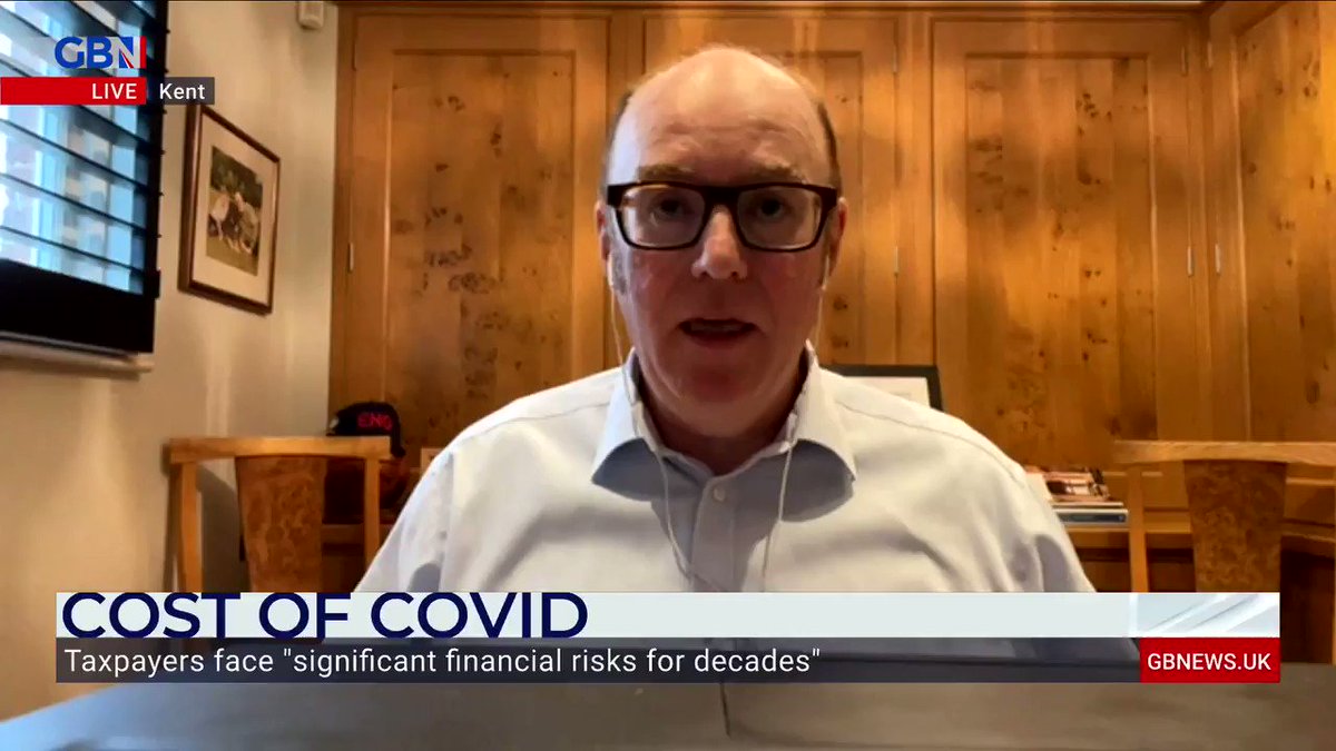 'This will affect the economy as a whole.'
Gerard Lyons, former Chief Economic Adviser to Boris Johnson, says debt levels caused by Covid will create a significant burden for taxpayers.
Watch GB News on Sky 515. https://t.co/nw59S9sEmu