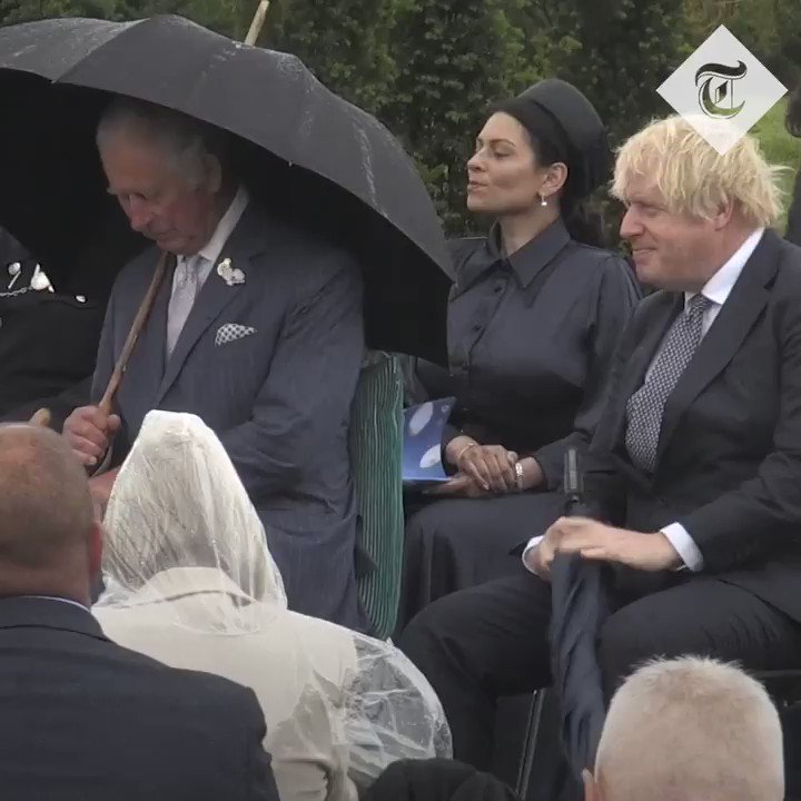 The Telegraph on Twitter "☂️Boris Johnson struggled to control his