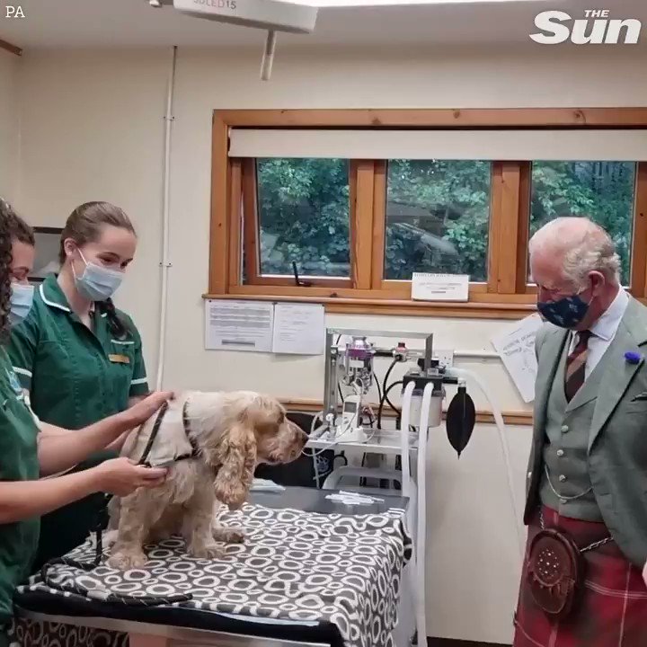 Prince Charles is busy in Thurso north Scotland visiting ...