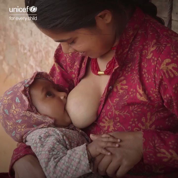UNICEF on X: By supporting more mothers to breastfeed within the first  hour of birth and exclusively for their baby's first six months, we're  providing children with a powerful line of defence