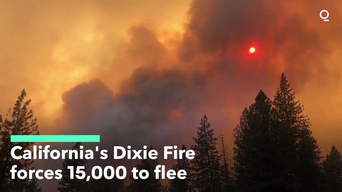 ‘Explosive Growth’ of California’s Dixie Fire Forces 15,000 to Evacuate