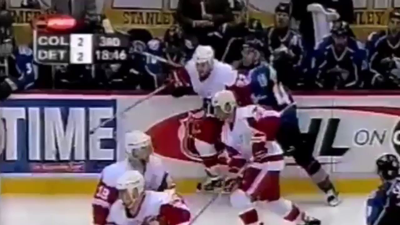 Darren McCarty's hat trick vs the Colorado Avalanche