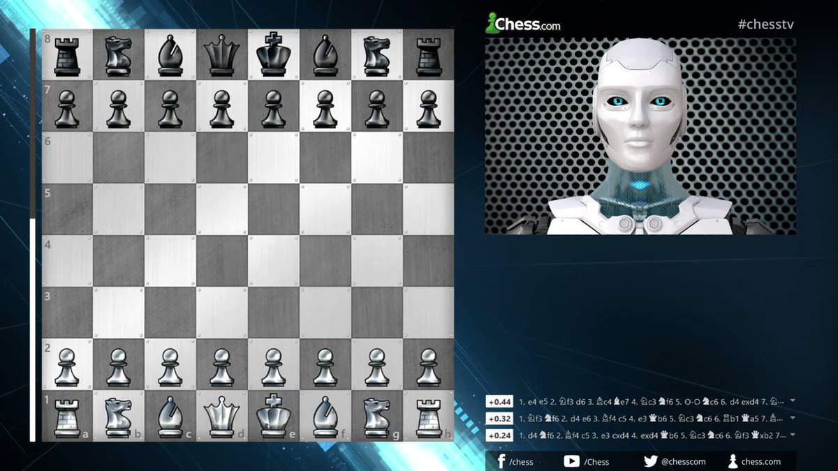 stockfish chess robot plays by itself 😎 #shorts 