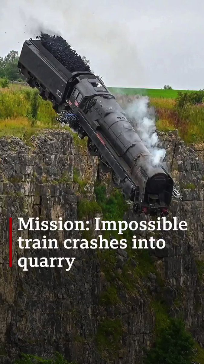 c East Midlands Mission Impossible Train Crashes Into Quarry In Stoney Middleton T Co Nwi4amvmzs T Co D2ydsculwl Twitter c East Midlands Mission Impossible Train Crashes Into Quarry In Stoney Middleton T Co Nwi4amvmzs T Co D2ydsculwl Twitter