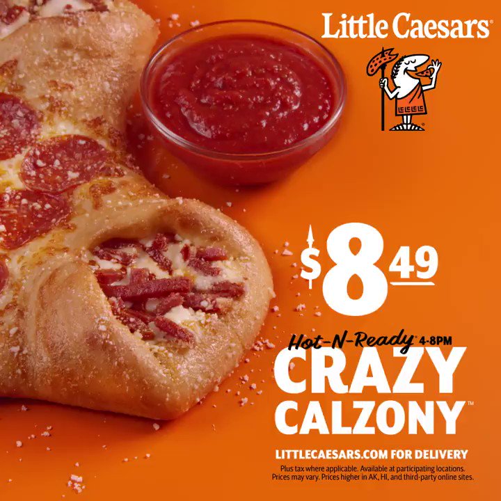 Little Caesars New Crazy Calzony