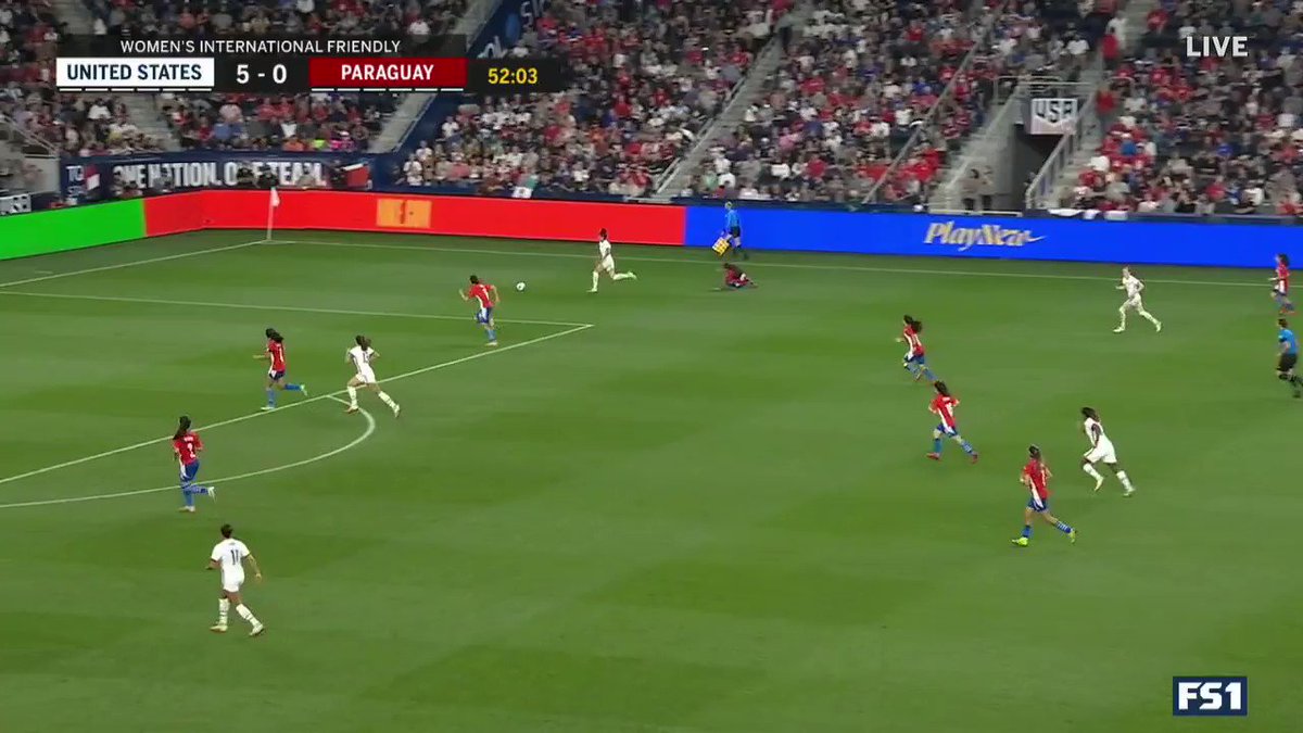 USA 6 - 0 Paraguay