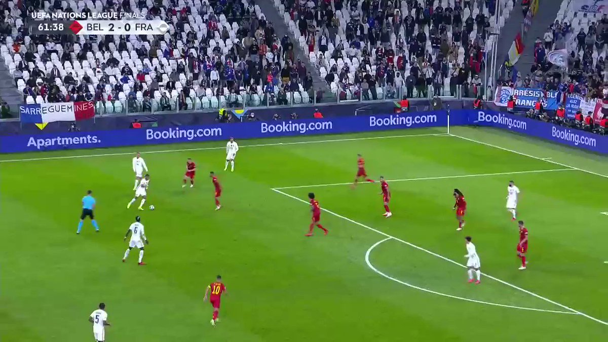 Something about wearing all white, Karim Benzema comes alive 🇫🇷 

(🎥 @ESPNFC)
