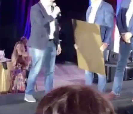 RT @patriottakes: Michael Flynn was given a full size Declaration of Independence at AMPFest tonight. https://t.co/2anYafXrkO