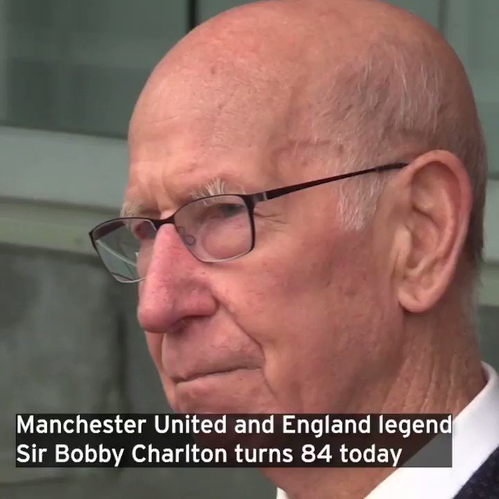 Happy Birthday Sir Bobby Charlton 
