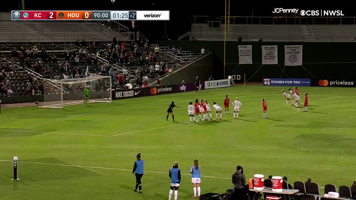 Kansas City 3 - 0 Houston Dash