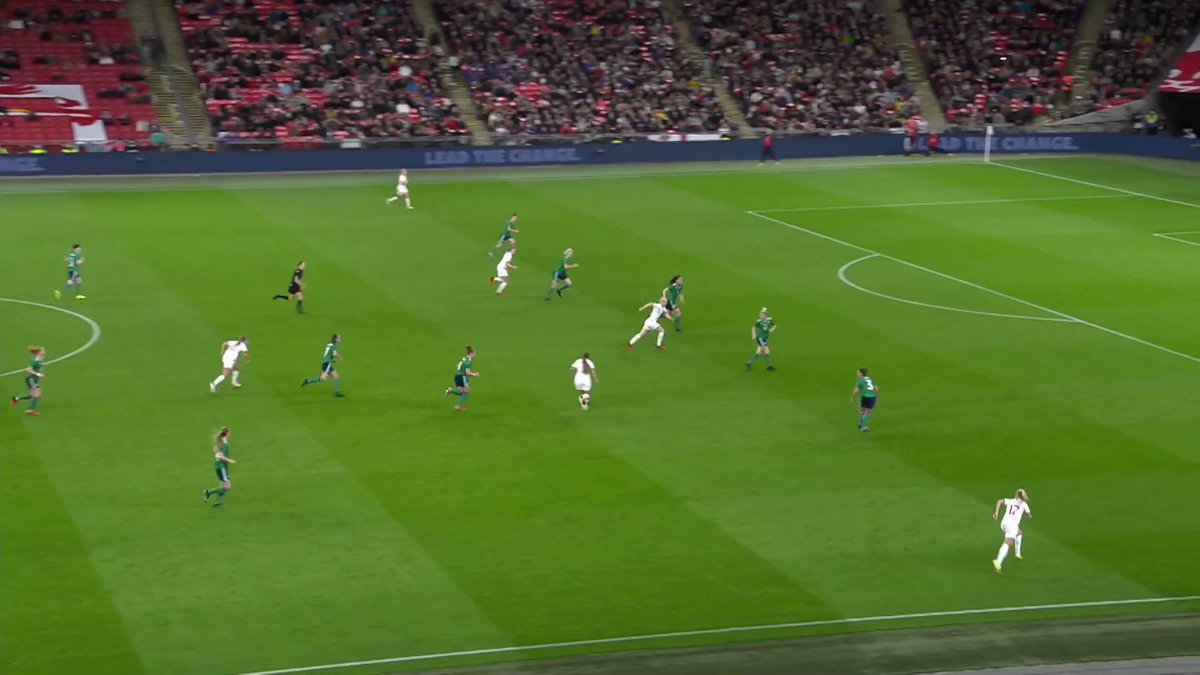 It's been raining goals! 😅

Here's @Bethany_Eng15 scoring our second 👏

Watch the #Lionesses on @ITV.