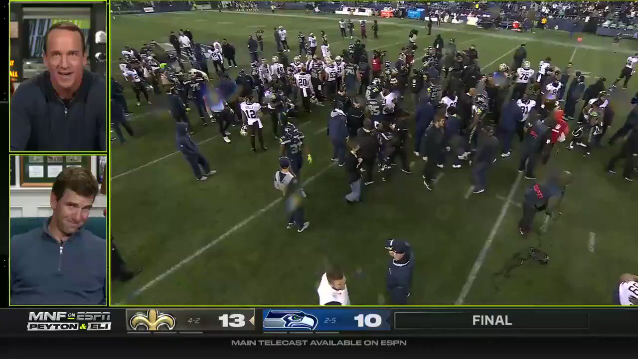 NFL on ESPN on Twitter "Another ManningCast in the books The Manning