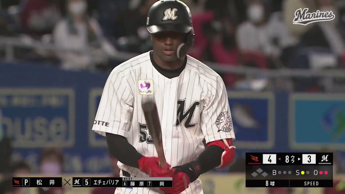沸騰ブラドン 千葉ロッテマリーンズ 55 エチェバリア 大当たりや缶