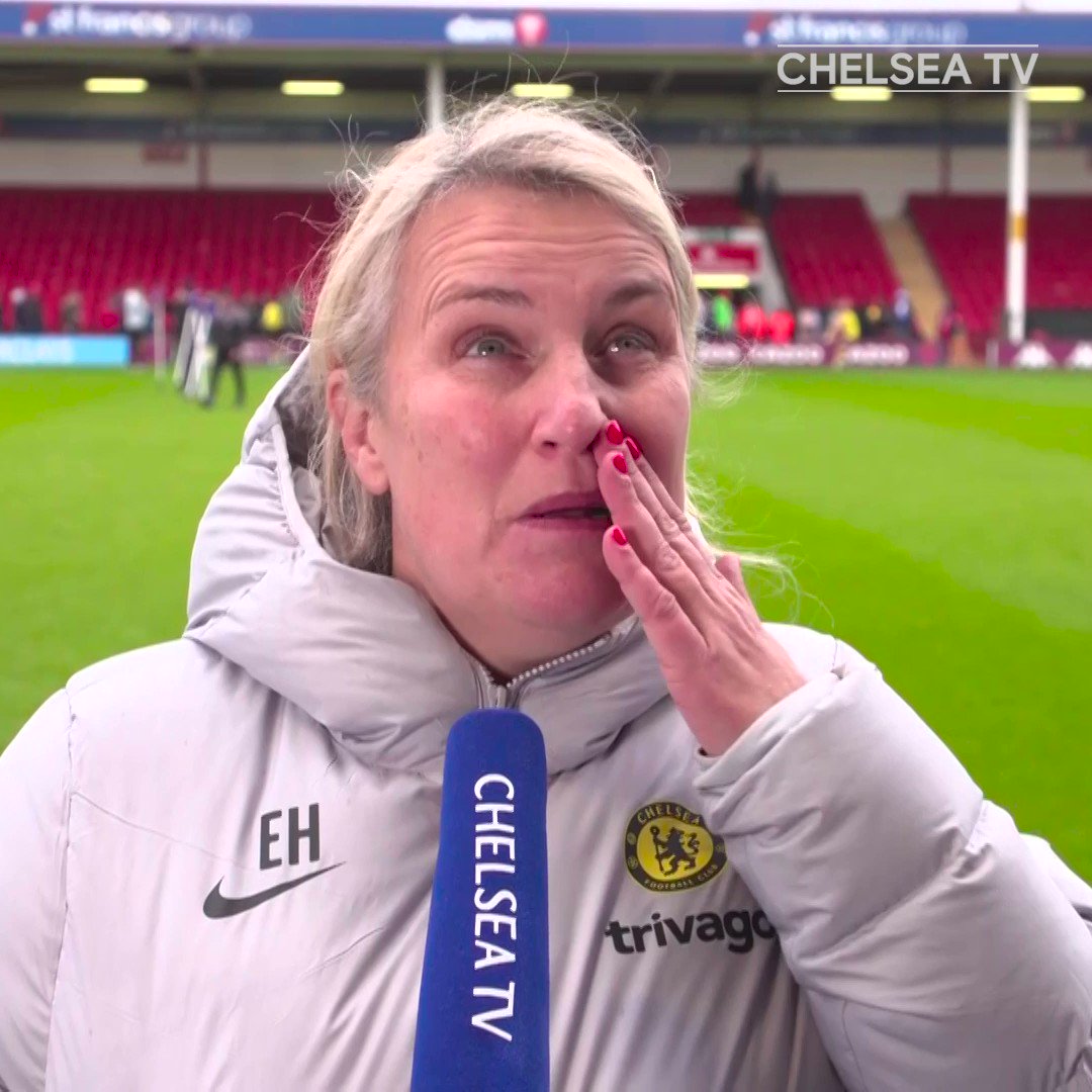 Emma Hayes: 'Second clean sheet in a row, I'll take that.' 🤝

#CFCW