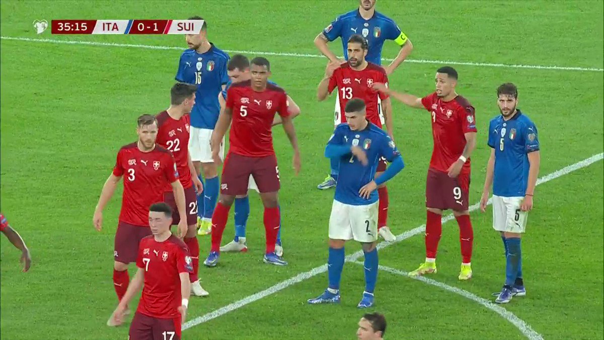 ¡Gooooooooool de Italia! 🔥⚽

Di Lorenzo empata todo con un cabezazo en el área de Suiza. ¡Partidazo en Roma! 👀

🇮🇹 1-1 🇨🇭

#CaminoACatar | #Italia | #Suiza

🔴 ¡En vivo!
📺 TUDN
📲👉