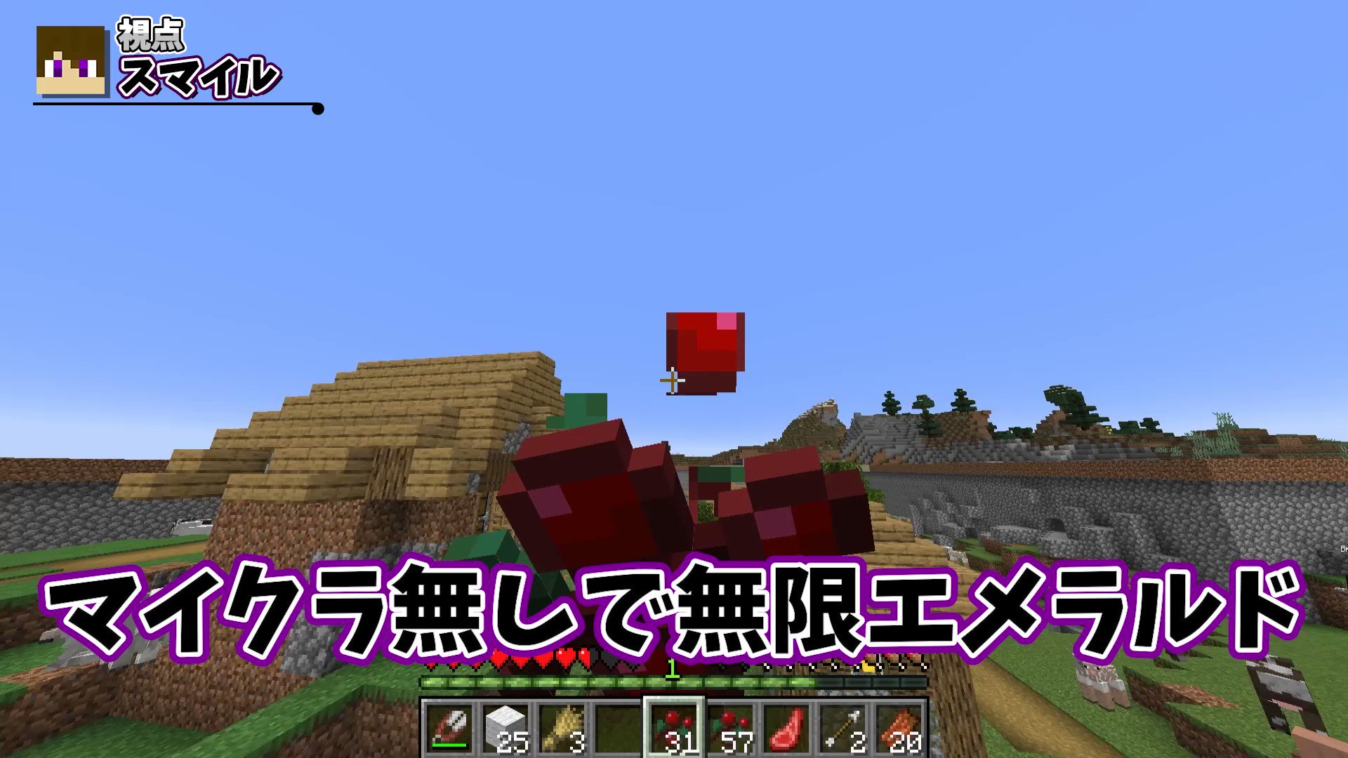 White Tails ワイテルズ マイクラ無しでもついにエメラルド量産体制が整いました じゃあ何が起こるかわかりますね そうですやらかしです きんときがまさかの撮影外でやらかし マイクラ無しでエンダードラゴンを倒す Part17 T Co
