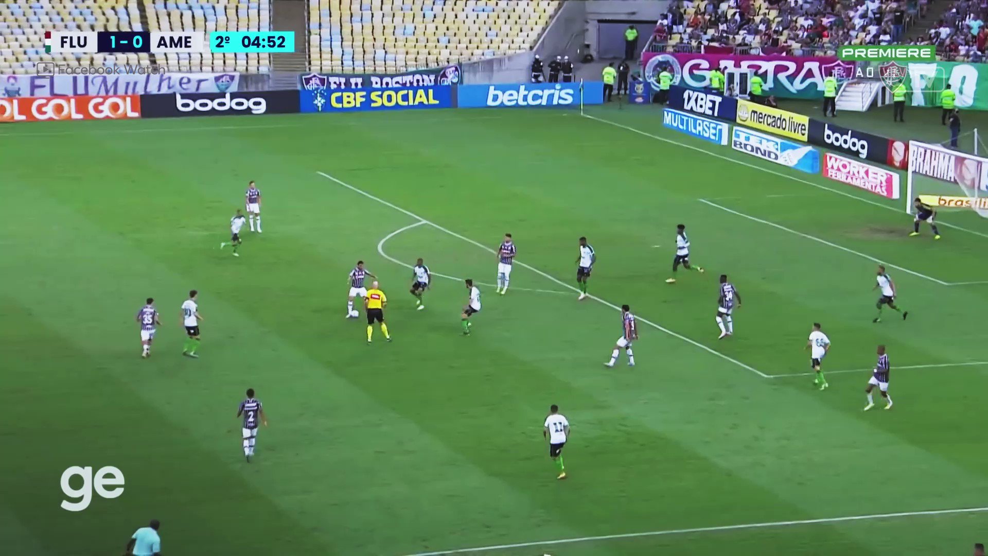 Fluminense FC RJ vs America FC MG / Twitter