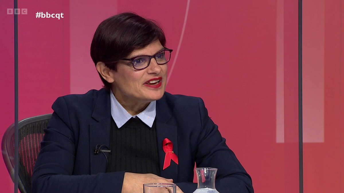 BBC Question Time (@bbcquestiontime) on Twitter photo 2021-12-02 22:41:48 “He just thinks he can blag his way out of trouble - the joke is not funny anymore.”
Labour’s @thangamMP says it is insulting that while families were facing tough restrictions, senior No 10 officials were alleged to have been having a party. #bbcqt “He just thinks he can blag his way out of trouble - the joke is not funny anymore.”
Labour’s @thangamMP says it is insulting that while families were facing tough restrictions, senior No 10 officials were alleged to have been having a party. #bbcqt