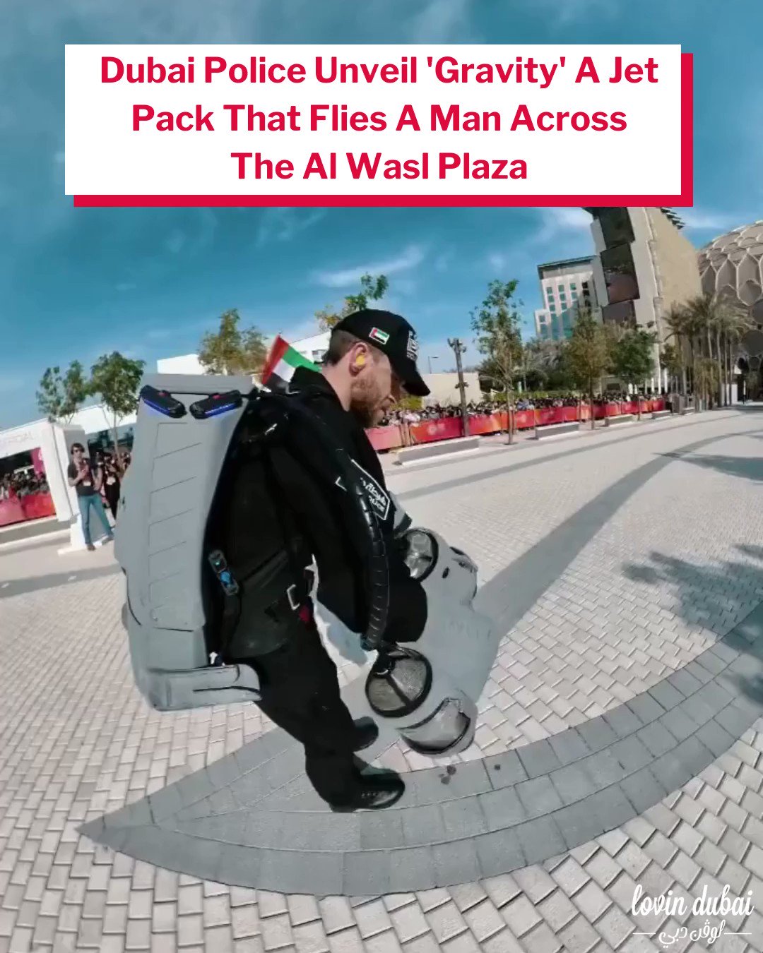Dubai Police 'to use jet packs