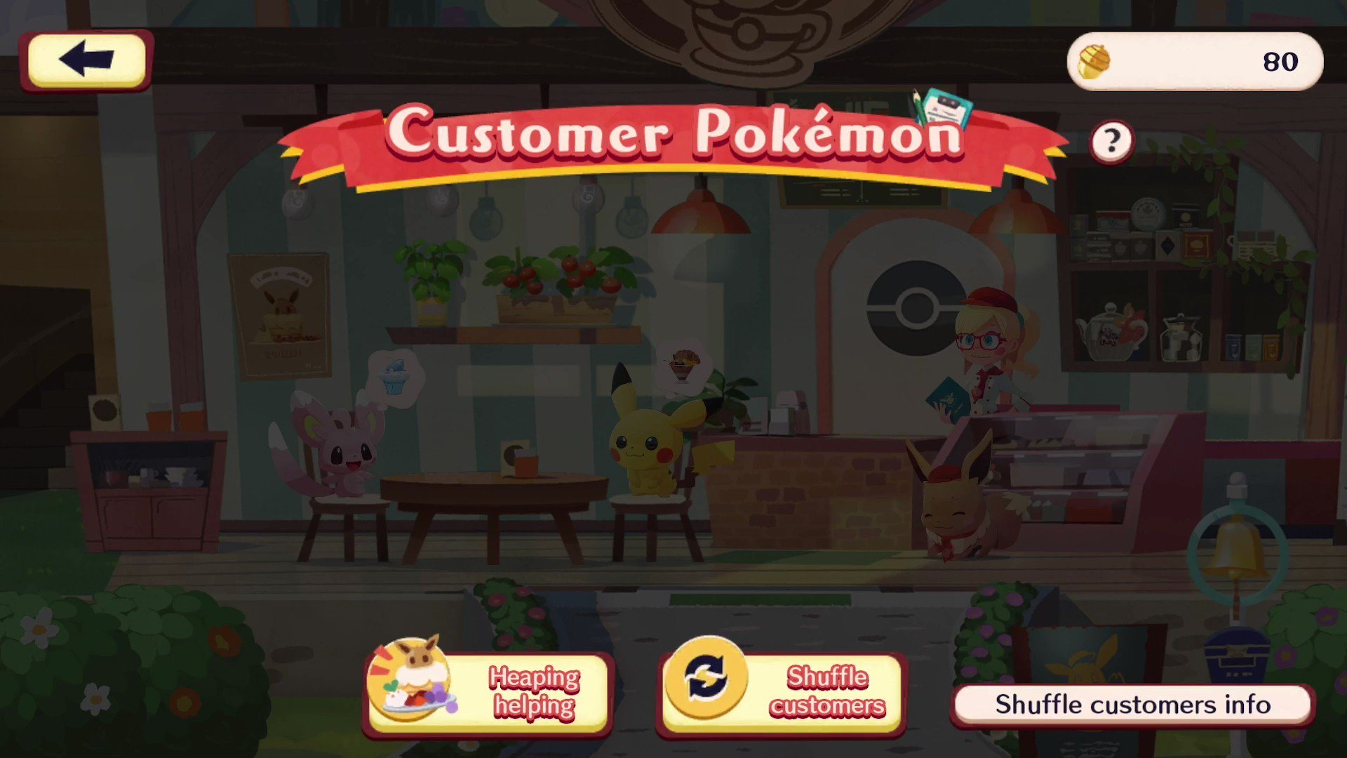 Eevee Shiny - Pokémon Café ReMix