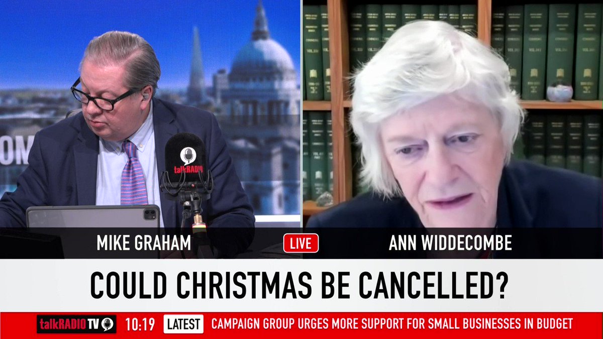 Ann Widdecombe: ‘I want a Serious Debate about the Efficacy of Masks’
