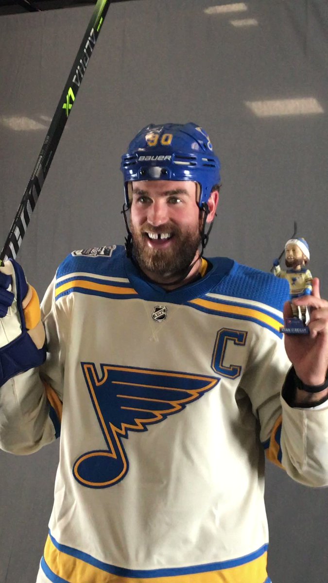 St. Louis Blues on X: He's here and he's perfect! The first 12,000 fans on  Dec. 7 will get their own Ryan O'Reilly #WinterClassic bobblehead, courtesy  of @pepsi.   / X