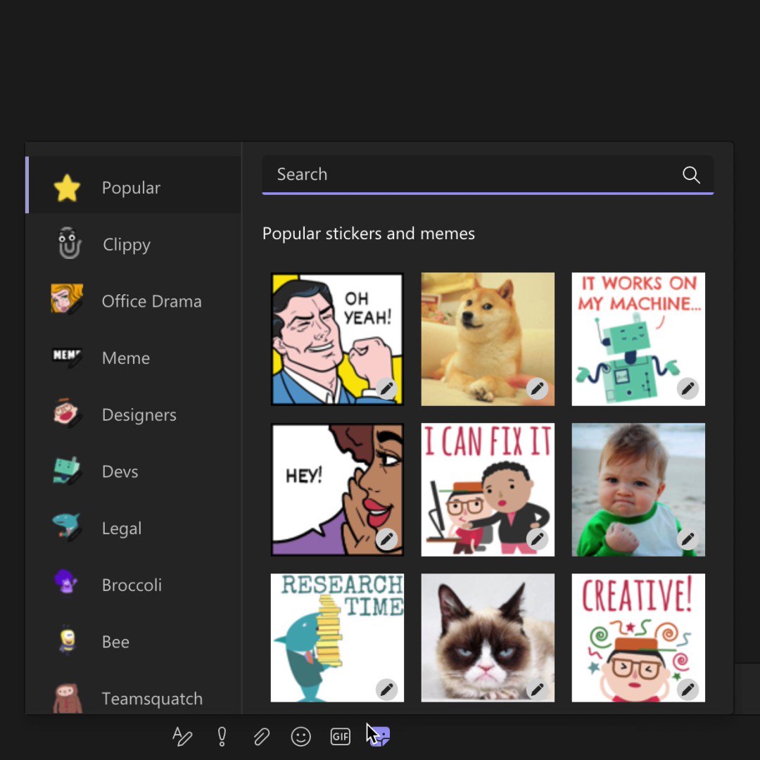 Microsoft Teams on Twitter "Team's meme game is strong. TBT 🐈 https