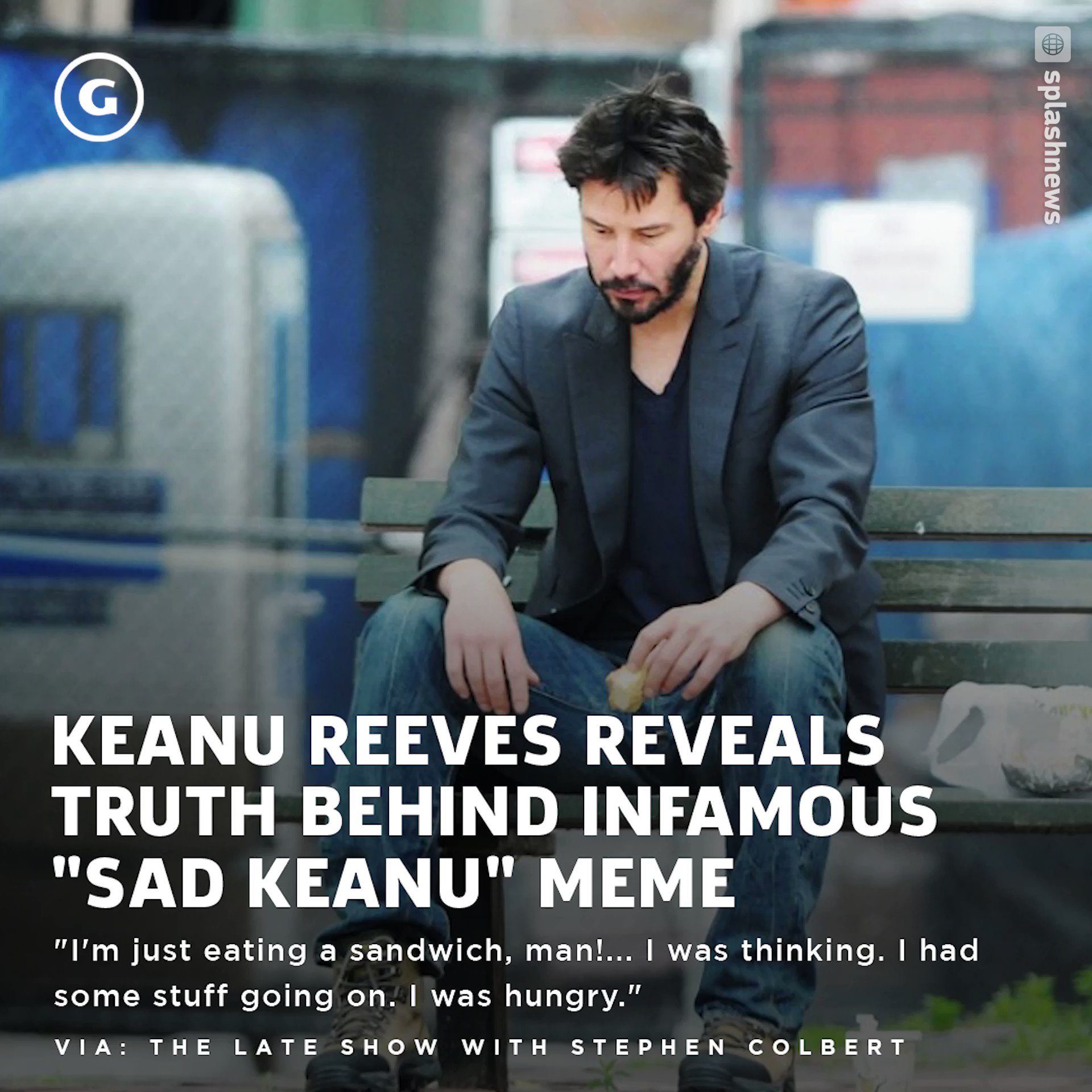 Keanu Reeves Finally Revealed What He Was Thinking In The Famous 'Sad Keanu' Meme (VIDEO) - Narcity