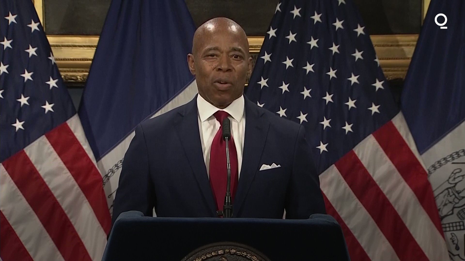 New York Mayor Eric Adams Says Covid isn’t Stopping the City