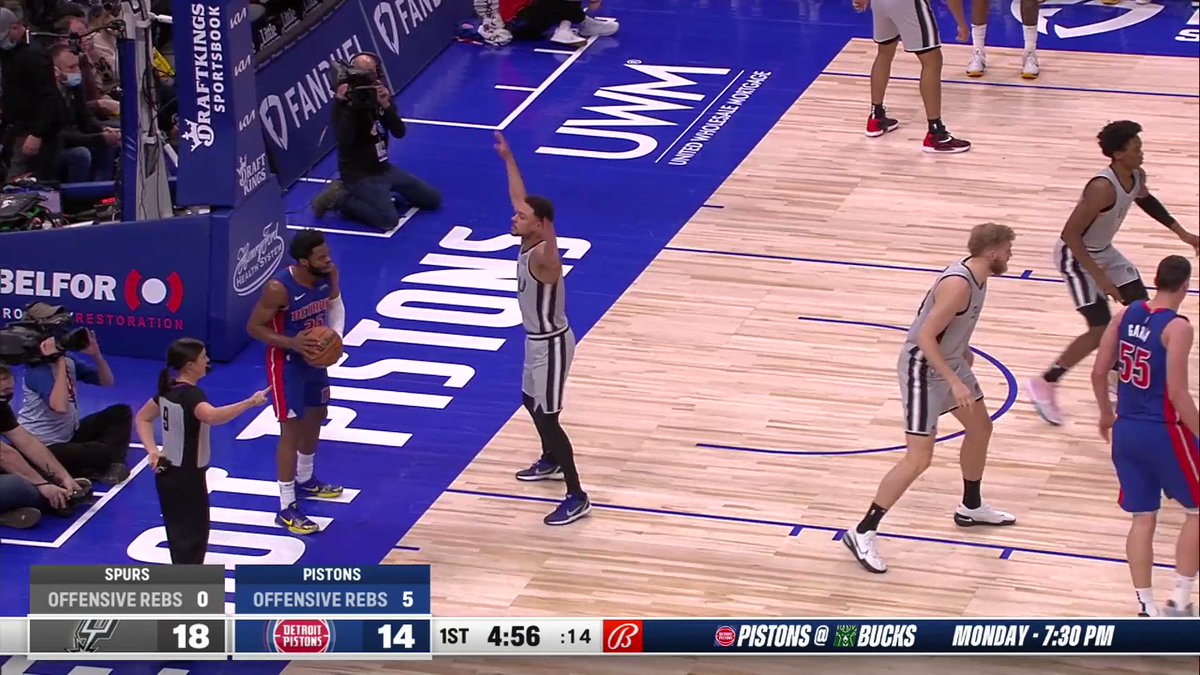 Luka Garza flashing some footwork!

Pistons, Spurs on League Pass
https://t.co/QW4aglgruM https://t.co/iluPoK7jMm