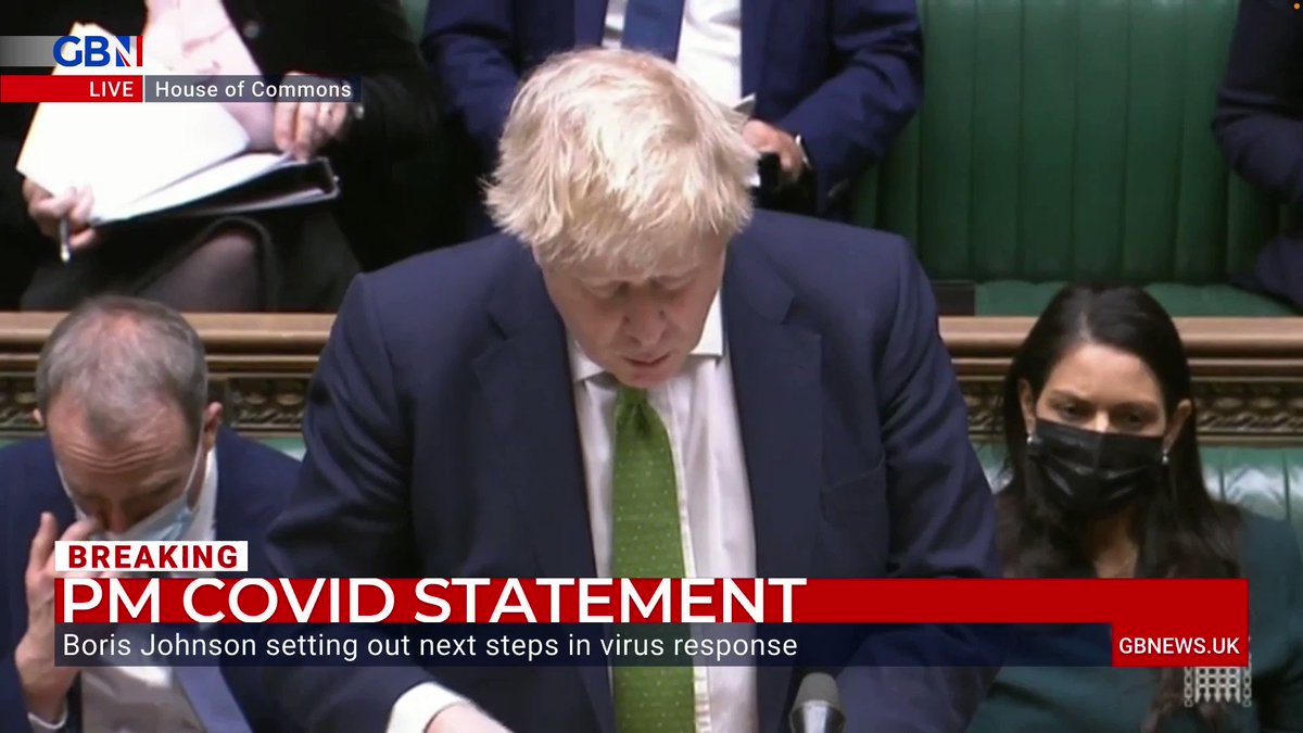 Image for the Tweet beginning: NOW - UK PM Boris
