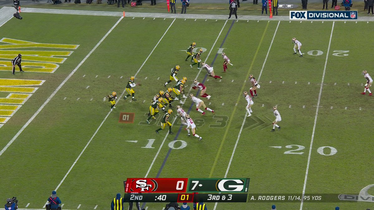 Aaron Rodgers last playoff game Picture