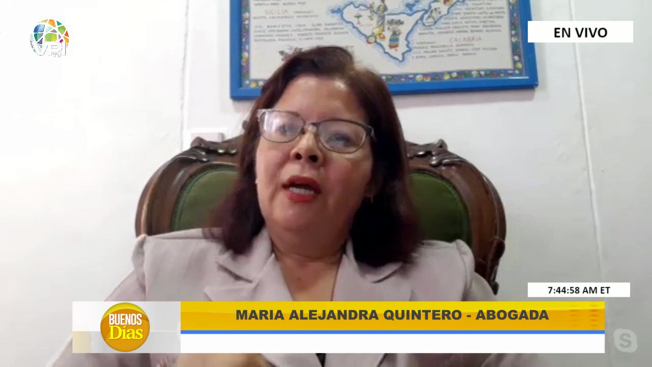 توییتر \ VPItv در توییتر: «#BuenosDíasVPItv | María Alejandra Quintero,  abogada (@mquintero2010): 