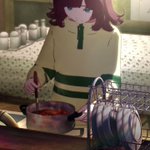 その寝かせるなの？？「カレーを一晩寝かせる女の子」