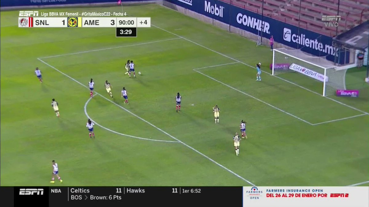 Atletico San Luis 1 - 4 Club America