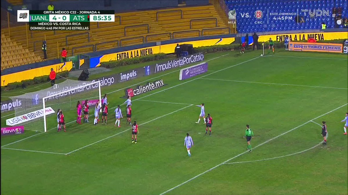 Tigres 4 - 1  Atlas