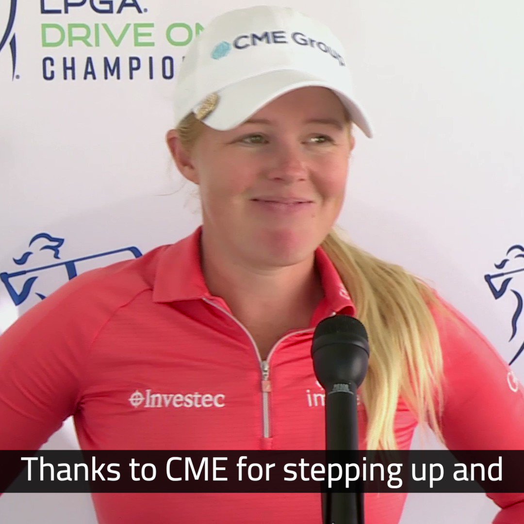 CME Group Tour Championship (CMEGroupLPGA) / Twitter