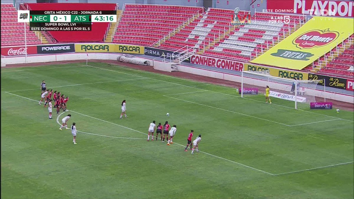 Club Necaxa 1 - 1 Atlas