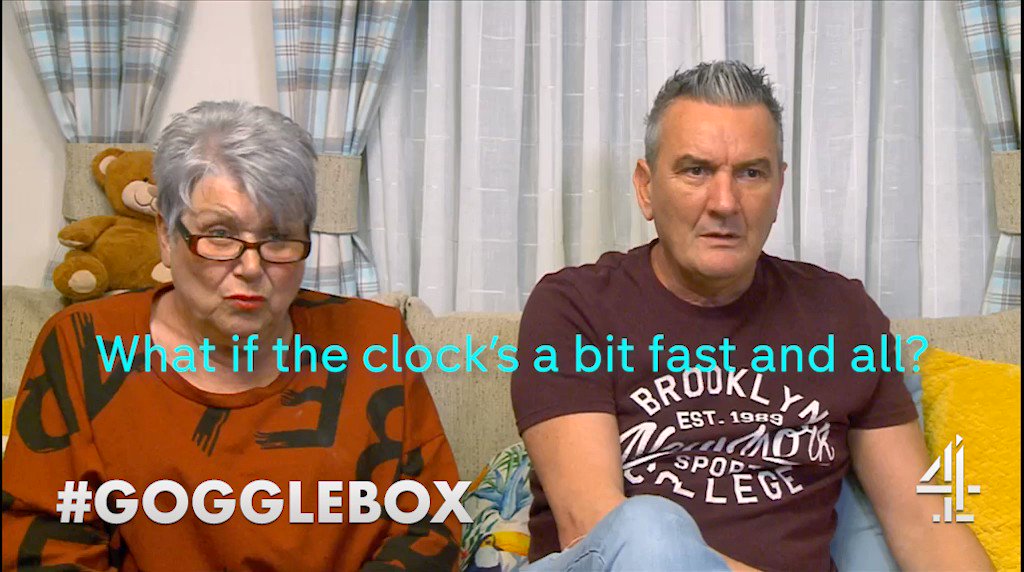 RT @C4Gogglebox: Someone explain to Jenny how a timer works #TriggerPoint #Gogglebox https://t.co/qGbpqHgi9o
