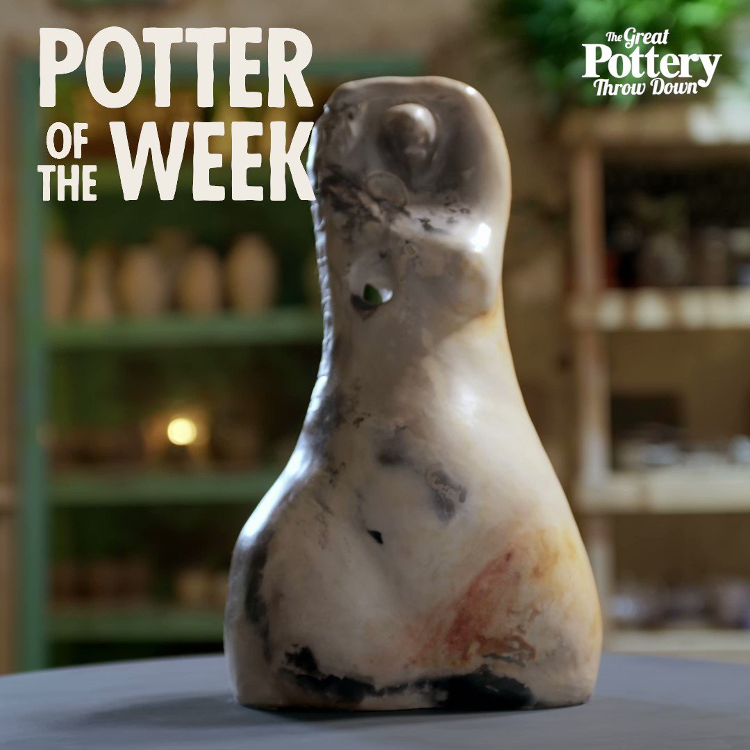 The Great Pottery Throw Down on Twitter: "Christine's abstract self sculpture was brave, powerful and completely stunning. Well done, Christine! #potterythrowdown https://t.co/Q4xrl9y2dx" / Twitter