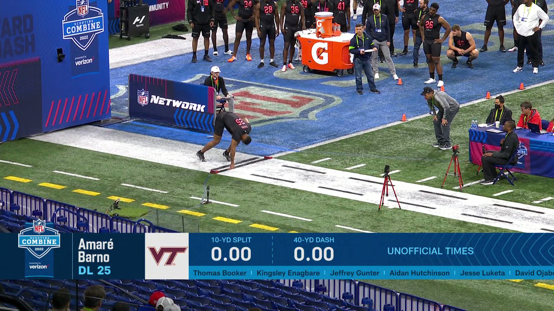 NFL on Twitter "Last year, Ayye_Barno ran the fastest 40yard dash