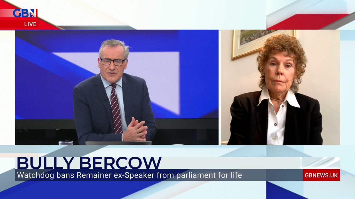 Kate Hoey reacts to John Bercow being banned from Parliament for life