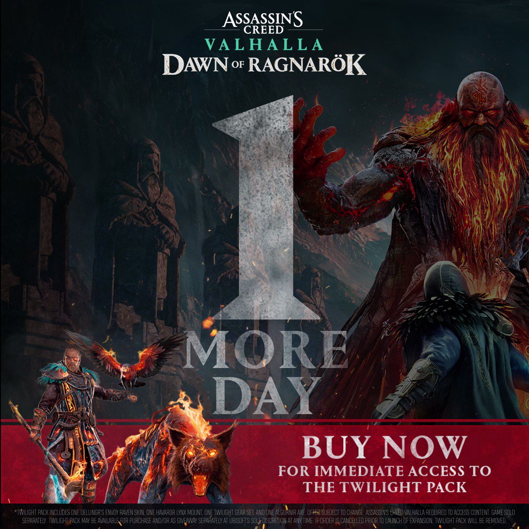 Assassin's Creed Valhalla: Dawn of Ragnarök Out Now